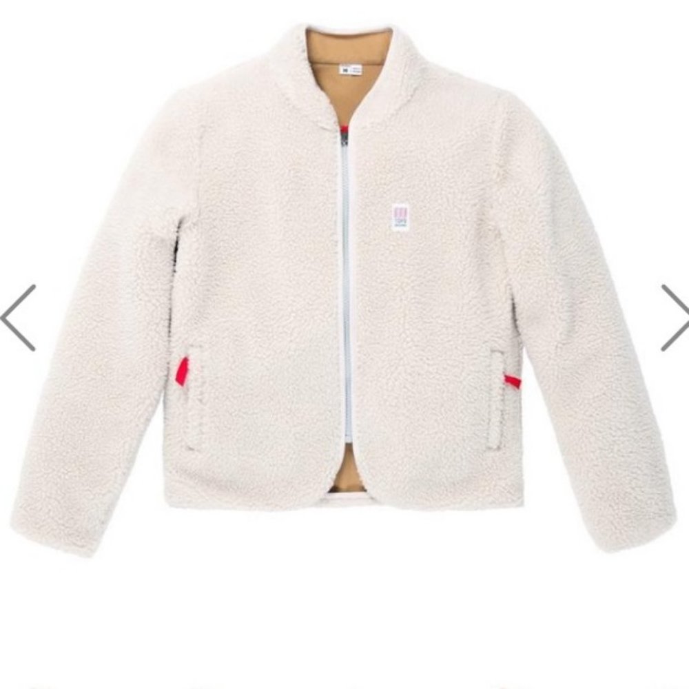 Reversible Mustard & Fleece Bomber Jacket